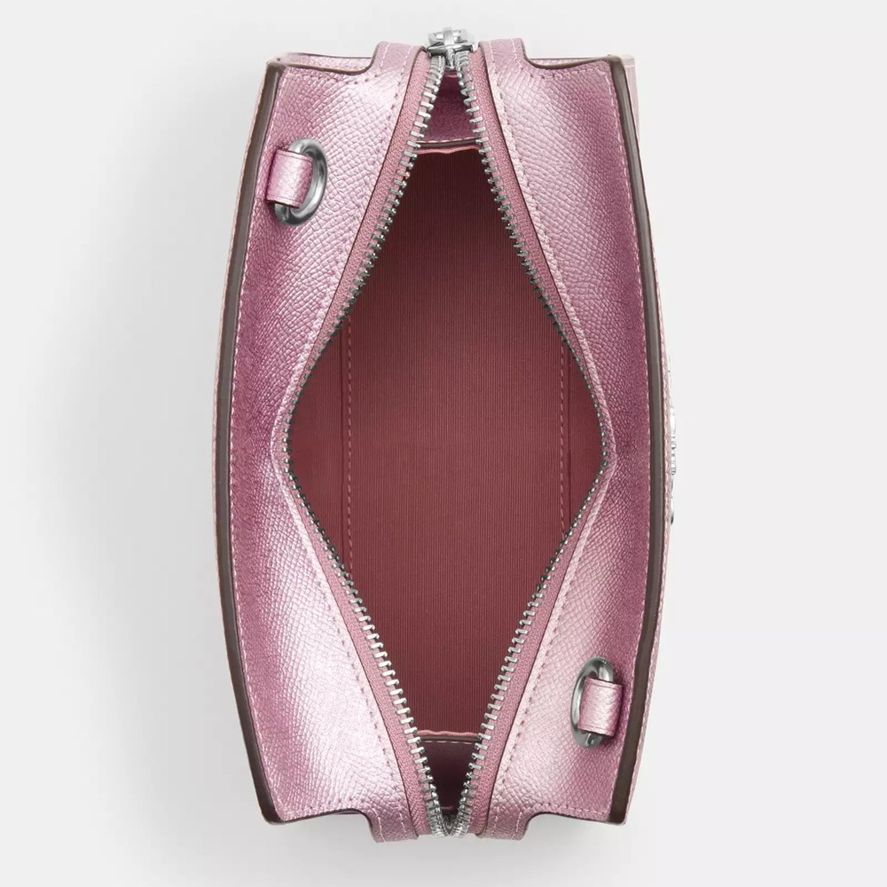 Coach Pink Signature Crossbody Bag - Picture 5 of 12